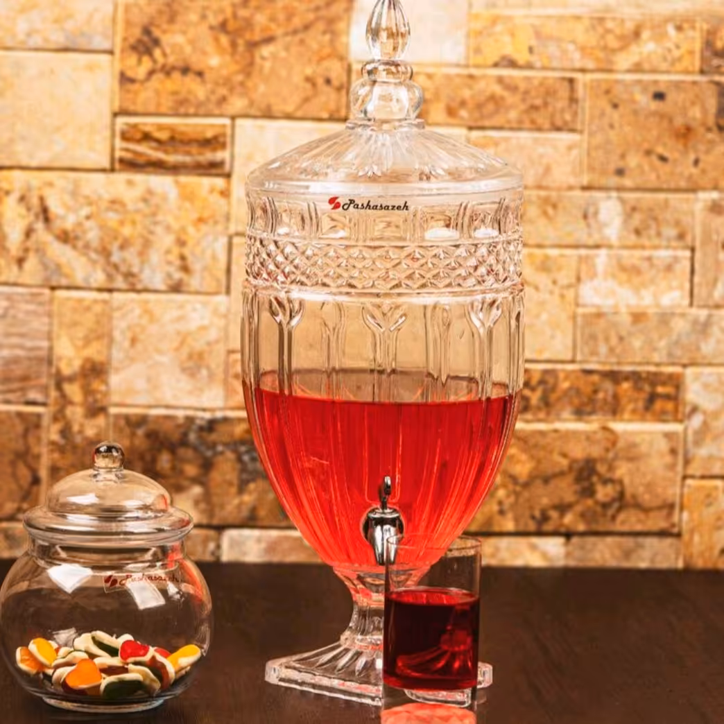 کلمن شیشه ایی کیفیت عالی 