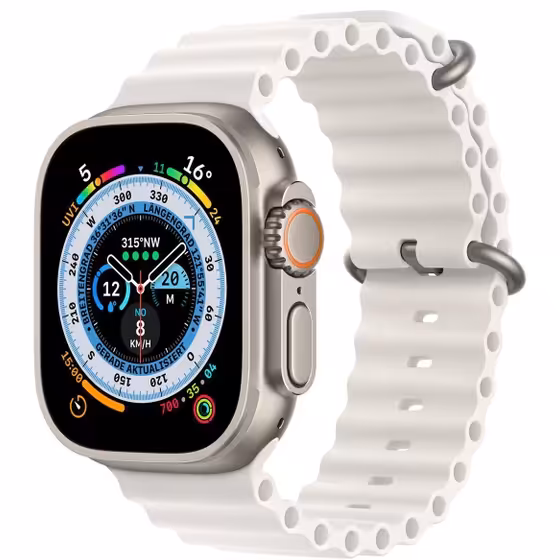 اپل واچ اولترا 2 _49 میلی مترApple watch ultra 2   WHITE OCEAN  49MM
