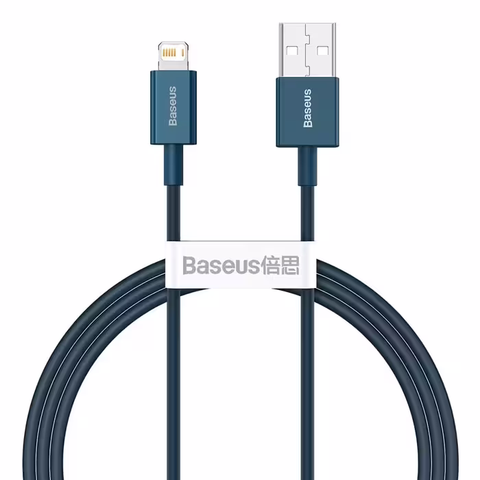 کابل شارژ Lightning باسئوس CALYS-C03 طول 2 متر