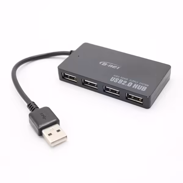 هاب 4 پورت USB 2.0 مستطیلی ( USB HUB ) دی نت