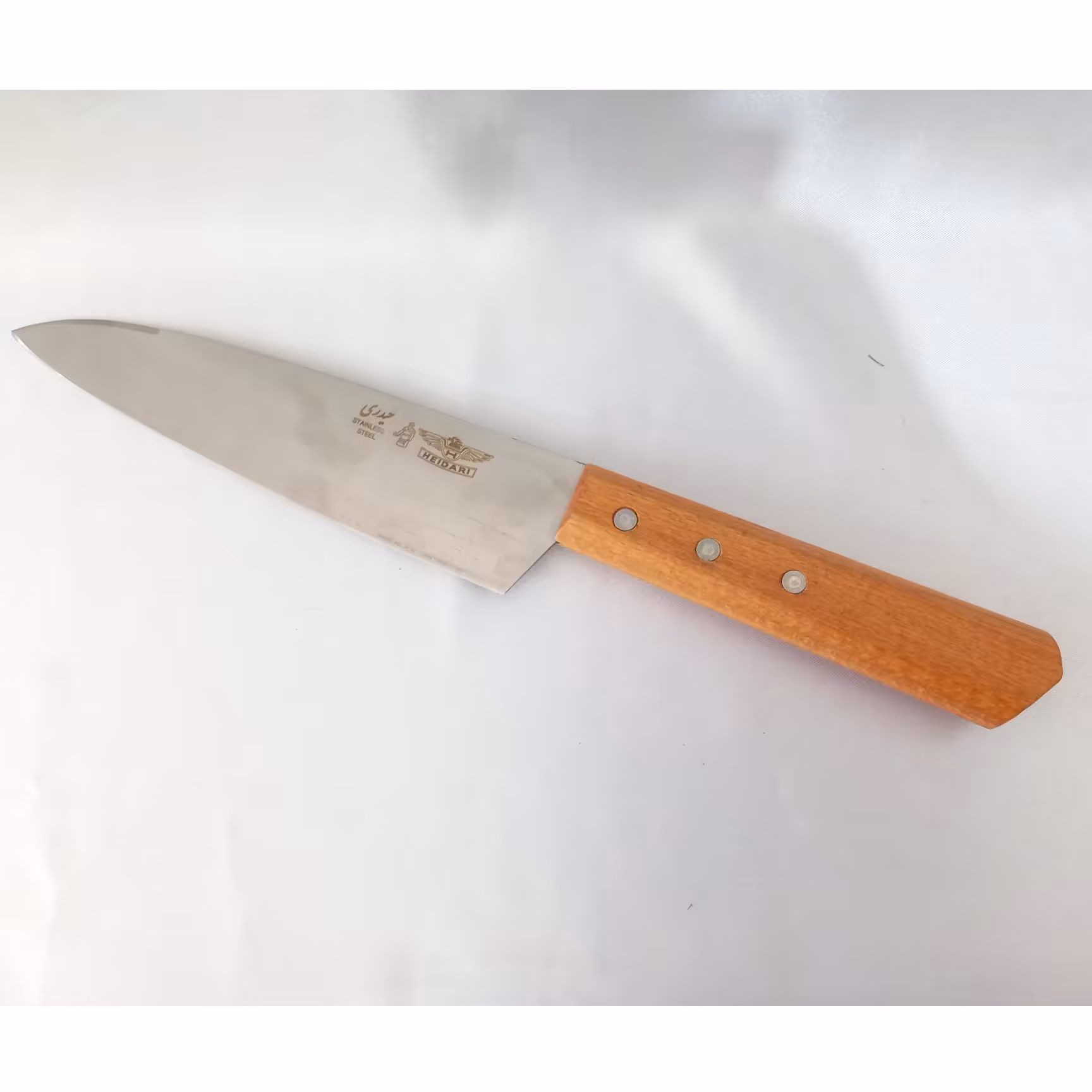 کارد حیدری دسته چوبی 