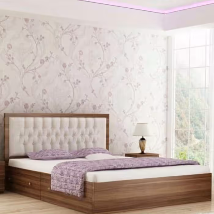 تخت خواب دو نفره مدل البرز لمسه  بدون کشو و تشک هزینه ارسال به عهده مشتری پس کرایه میباشد 