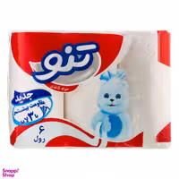 دستمال حوله کاغذی تنو (Teno) بسته 6 عددی
