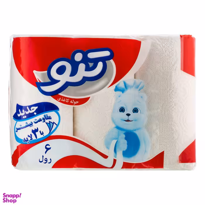 دستمال حوله کاغذی تنو (Teno) بسته 6 عددی
