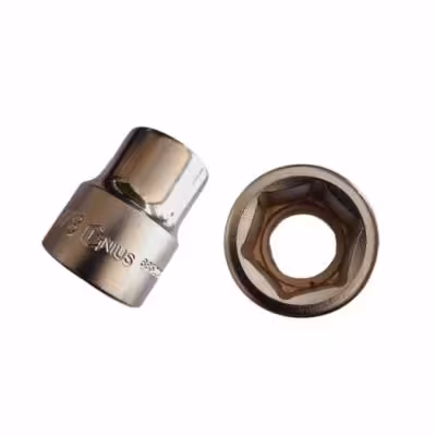 مجموعه 2 عددی بکس کوتاه سایز 22 میلیمتر 6پر درایو 3/4 جنیوس GENIUS مدل 685228 (سایز اینچی 7/8)