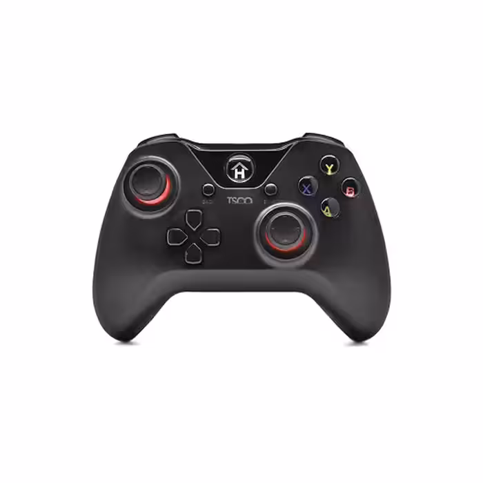 دسته بازی تک شوک دار وایرلس تسکو مدل TG135WGamepad TSCO TG135W Wireless