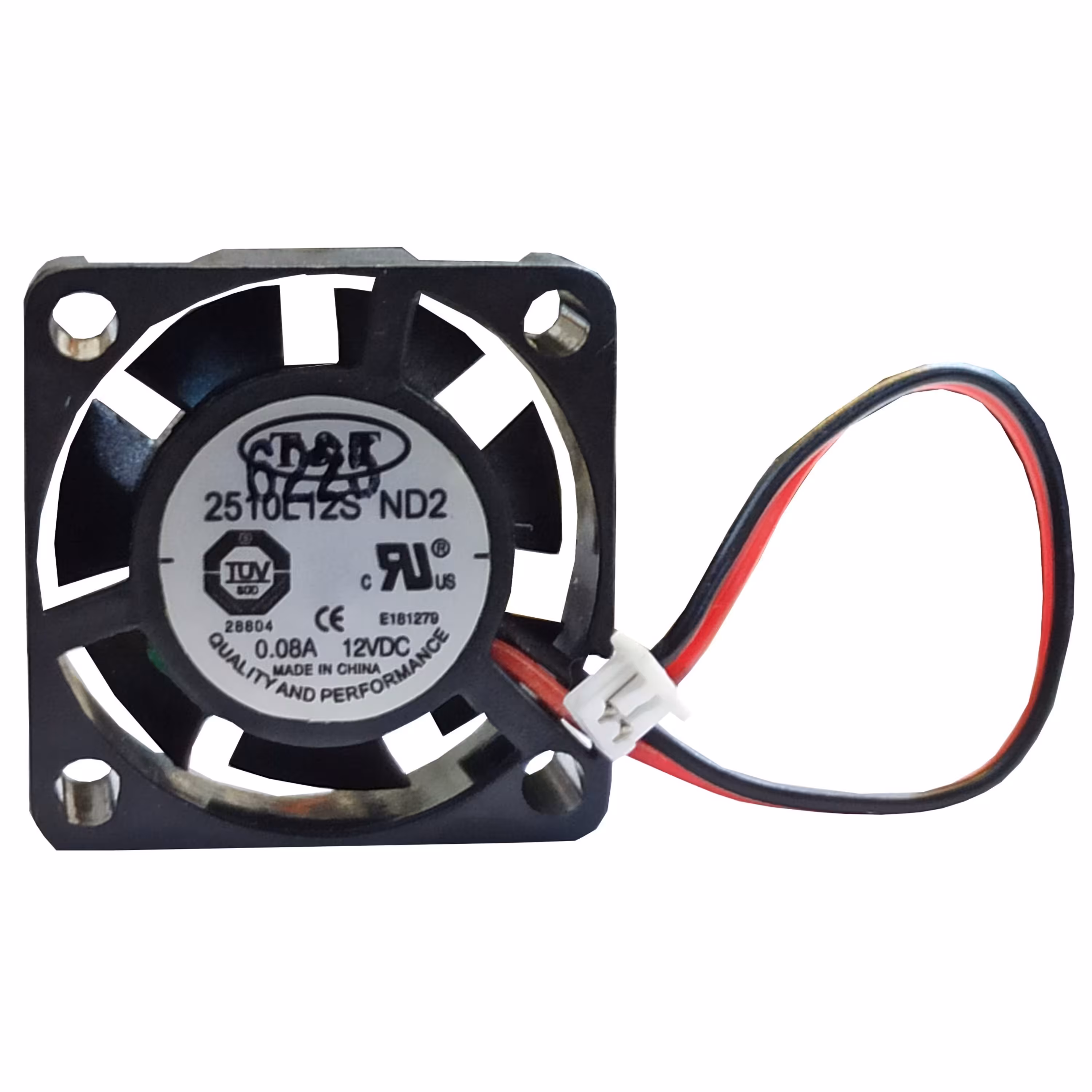 فن 12 ولت 2.5 در 2.5 سانتی متر ضخامت 1 سانت