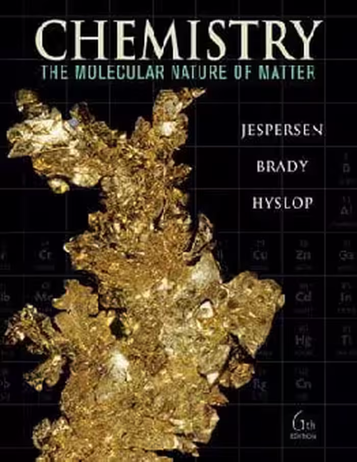 󾕇 دانلود کتاب Chemistry - The Molecular Nature Of Matter, 6th ed, 2011 - دانلود کتاب های دانشگاهی
