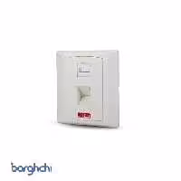 قاب پریز شبکه متا الکترونیک 45 Degree