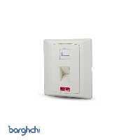 قاب پریز شبکه متا الکترونیک 45 Degree