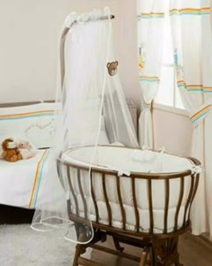 گهواره چوبی نوزاد بی بی هوم baby hom | خرید آنلاین و پرداخت در محل