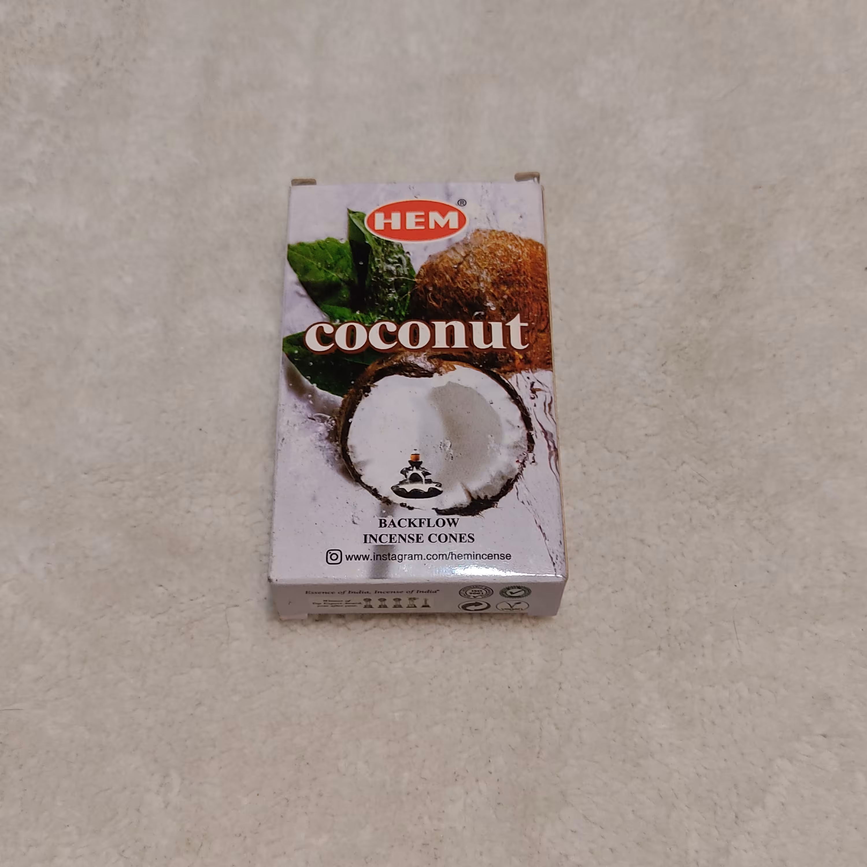 عود آبشاری نارگیل برند هم