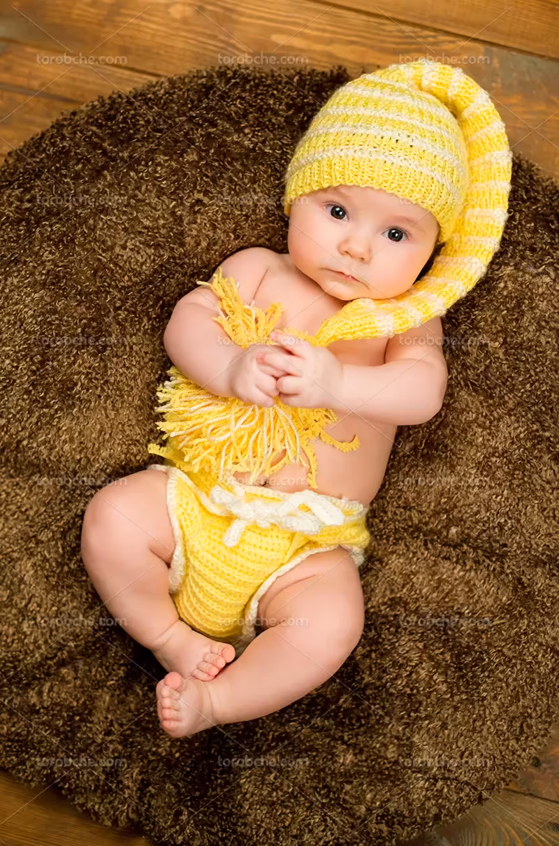 فایل عکس نوزاد خوشحال | گرافیک با طعم تربچه