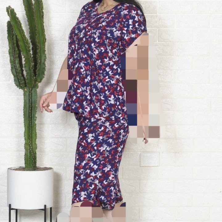 تاپ و شلوارک گلدار