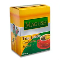 چای لاته با طعم هل و زعفران 20 عددی ماگوش