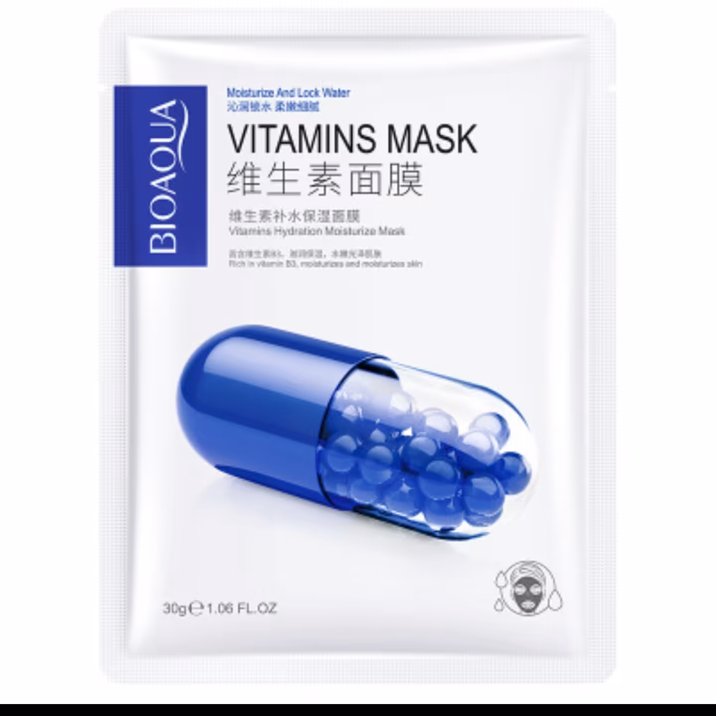 ماسک ورقه ای ویتامین بیواکوا