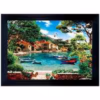 تابلو مخمل طرح منظره سایز 70 در 100 مدل P1-306 شرکت رنس