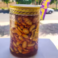 عسل و بادام زمینی   550 گرمی   ثابت 