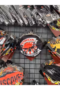 هدبند/دستمال سر موتورسیکلت قرمز هدبند دستمال موتور سیکلت های هوندا Bandana Baf پروسو Prosev