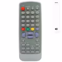 کنترل تلویزیون  قدیمی شارپ 208sa