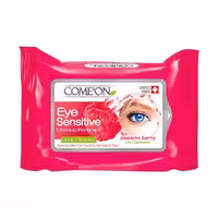 دستمال مرطوب پاک کننده آرایش چشم حساس کامان 90 عددی
