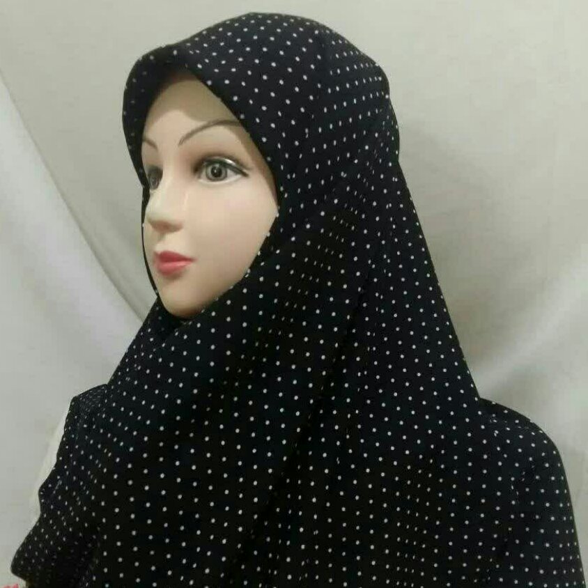 ست روسری و ساق کرپ