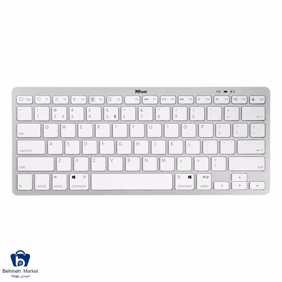 کیبورد بی سیم تراست مدل NADO Bluetooth