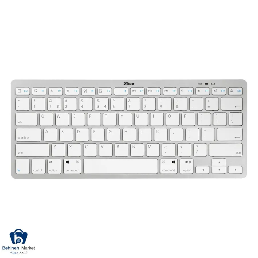 کیبورد بی سیم تراست مدل NADO Bluetooth