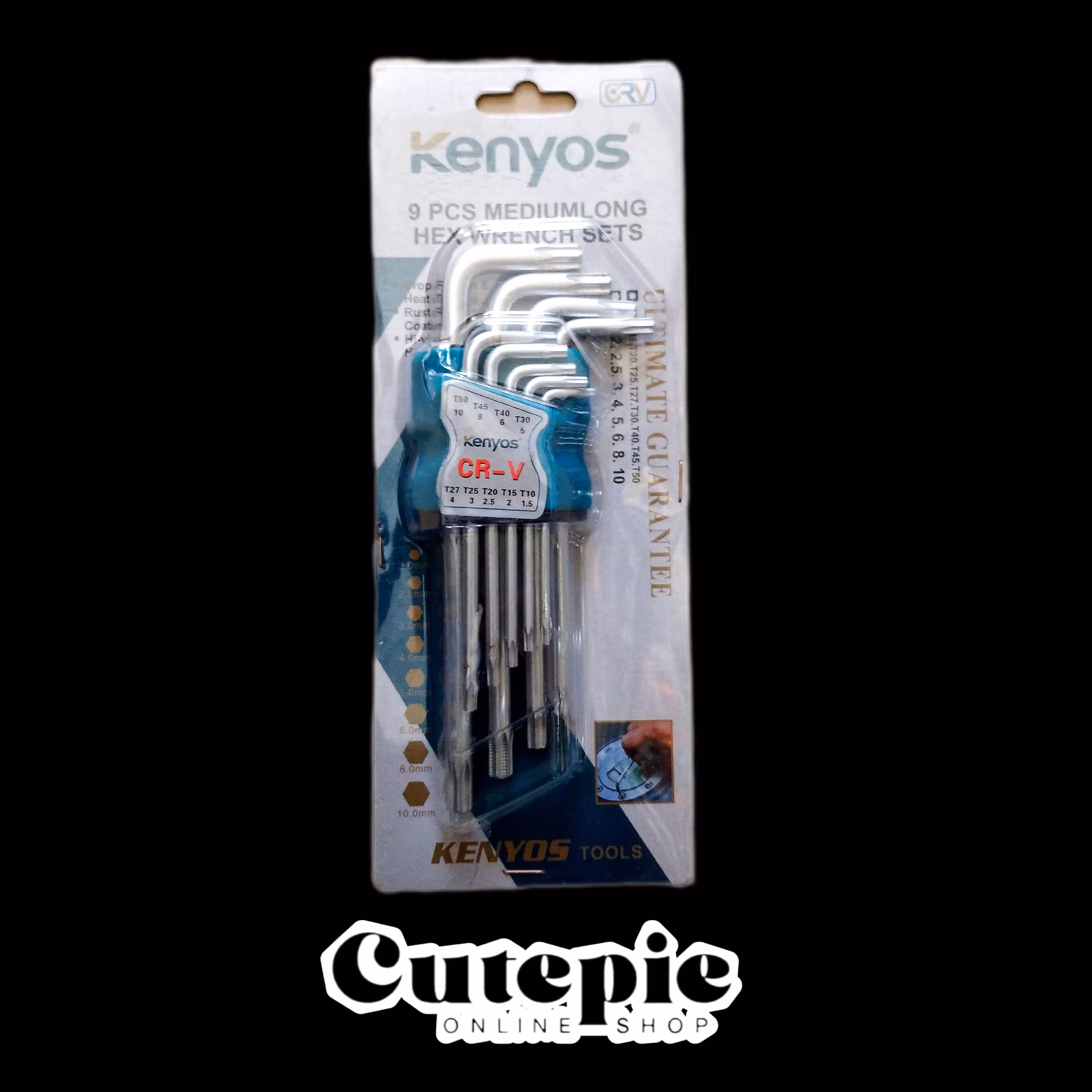 آچار آلن ستاره ای 9 عددی کنیوس kenyos 