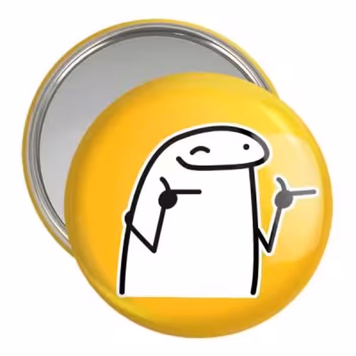 آینه جیبی خندالو مدل میقولی کد 28031