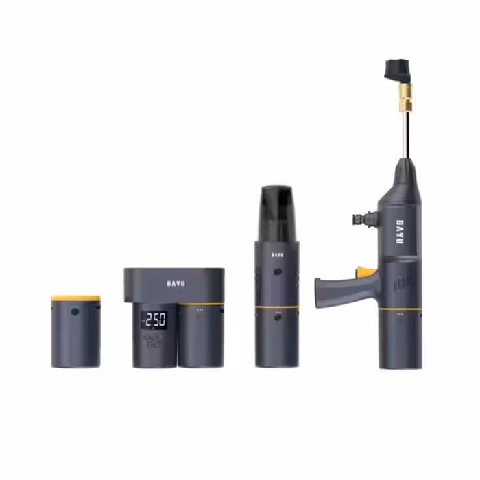 خرید و قیمت ست لوازم هوشمند خودرو BAYU کارواش پمپ باد - کی ام کالا