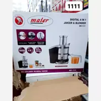 آبمیوه گیر 4کاره مایر مدل 1111 لطفا قبل ازثبت موجودی وقیمت بگیرید