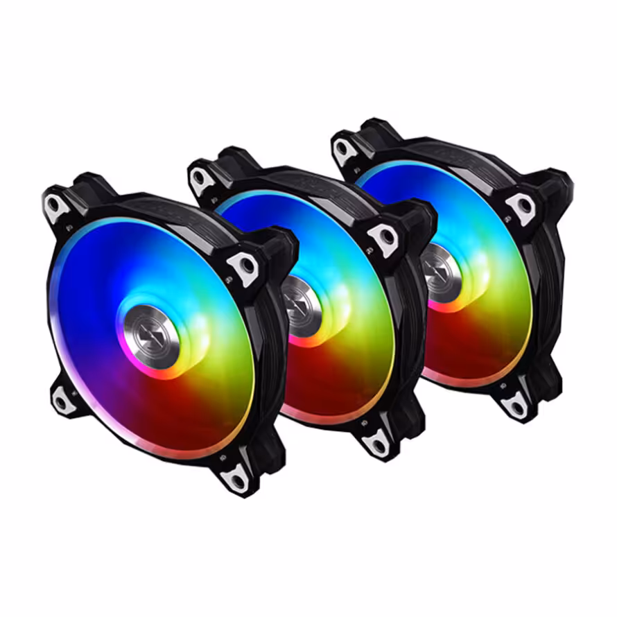 فن کیس لیان لی BORA-Digital ARGB Black بسته 3 عددی