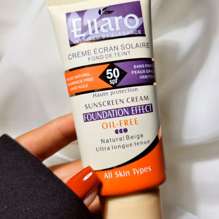 ضد آفتاب کرم پودری برند الارو SPF50 