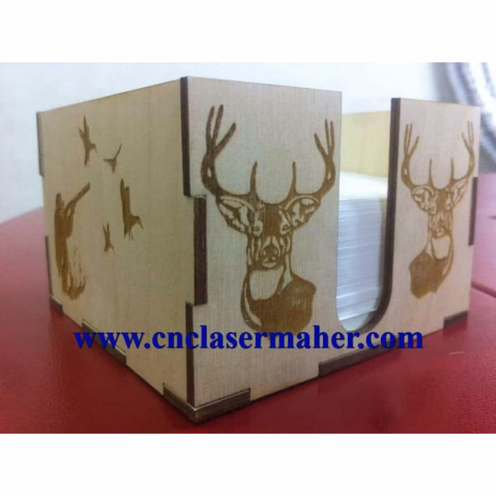 جعبه چوبی مخصوص کاغذ 