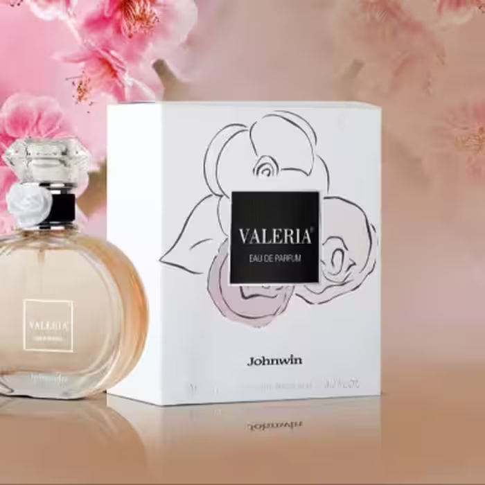 عطر ادکلن زنانه والنتینو والنتینا سه گل جانوین والریا (Johnwin Valentino Valentina)