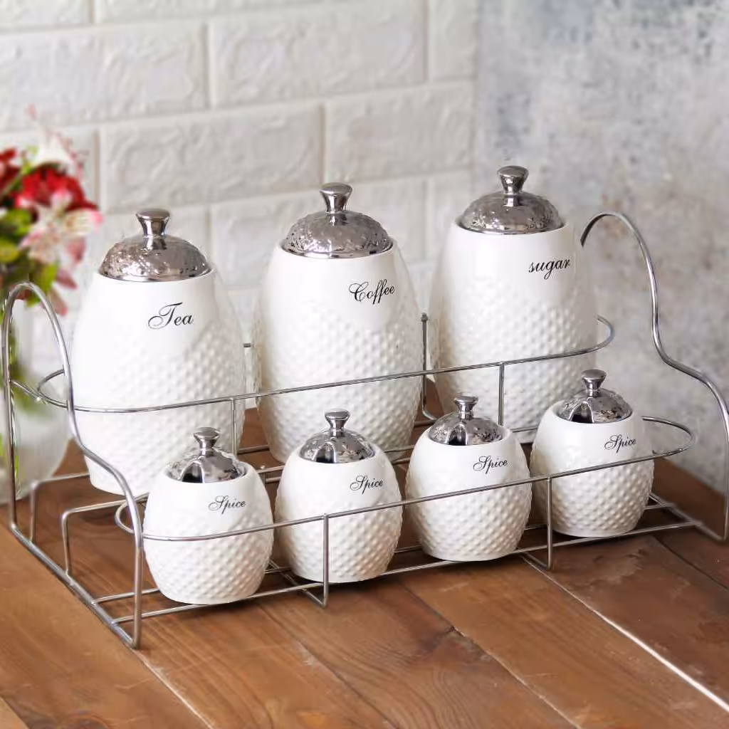 ست پاسماوری 8 پارچه مدل مانا سیلور 