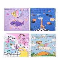 دفتر 60 برگ شطرنجی ریز سیمی وزیری سم