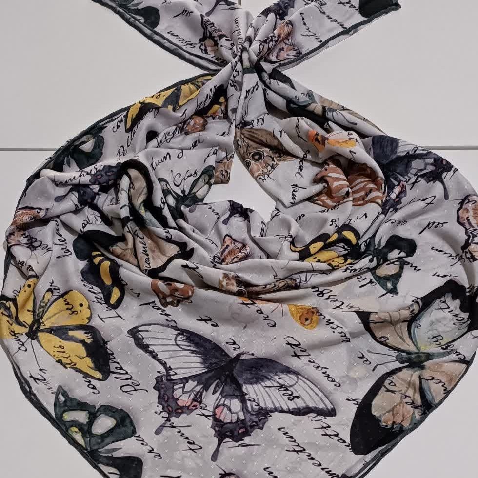 روسری دستدوز  قواره بزرگ