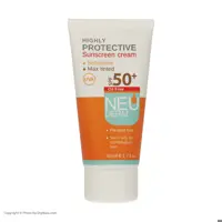 کرم ضد آفتاب رنگی فاقد چربی نئودرم Spf 50