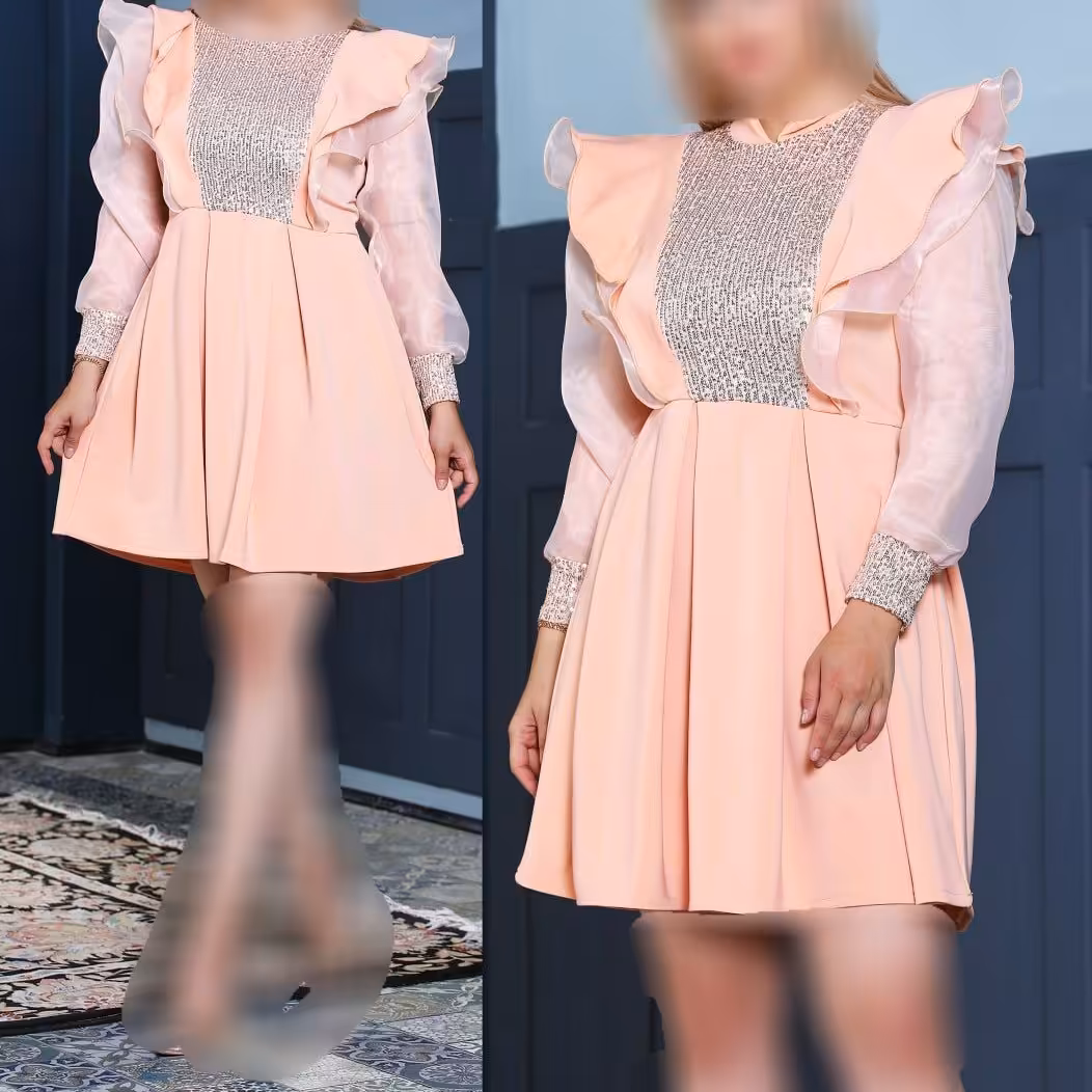 لباس مجلسی  ملیسا لباس مجلسی زنانه ارسال رایگان پیراهن مجلسی