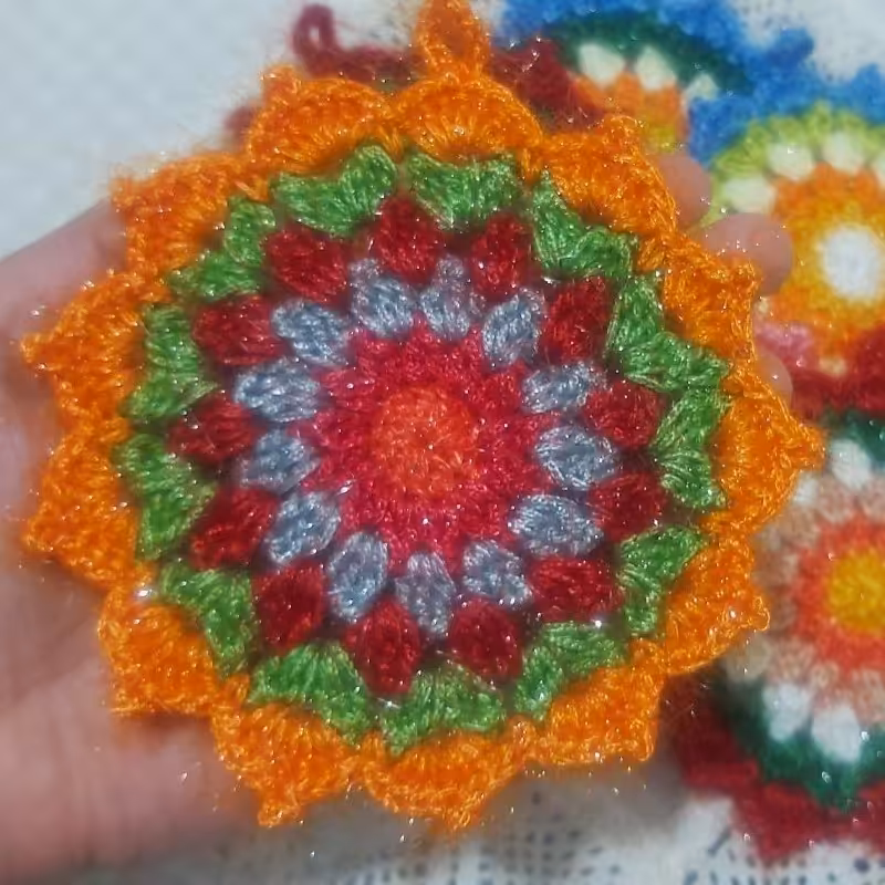 بافت اسکاج  رنگبندی مختلف