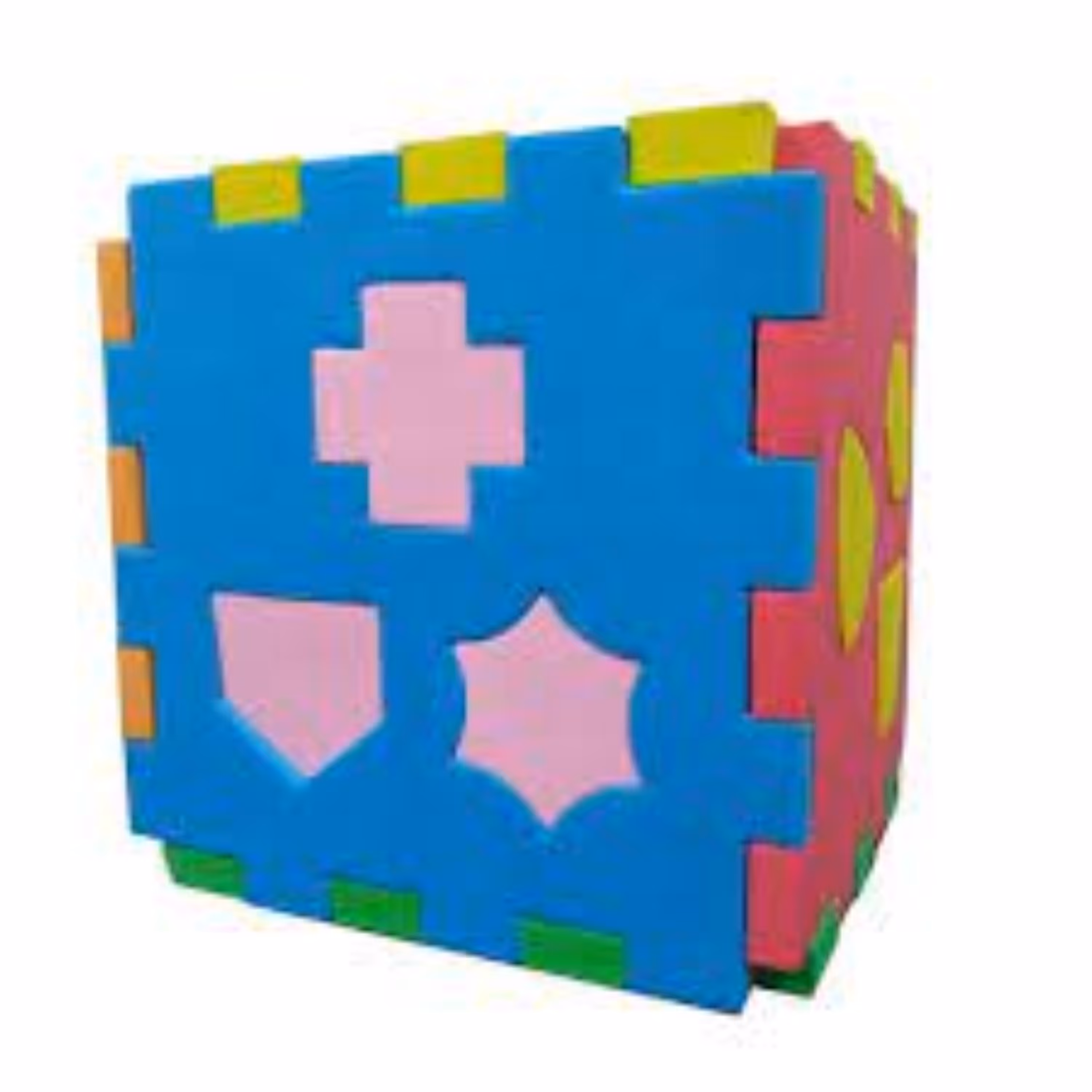 بازی مکعب اشکال بافرزندان 