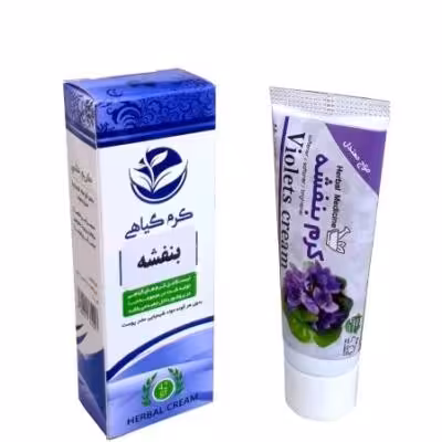 کرم بنفشه مناسب خارش پوستی