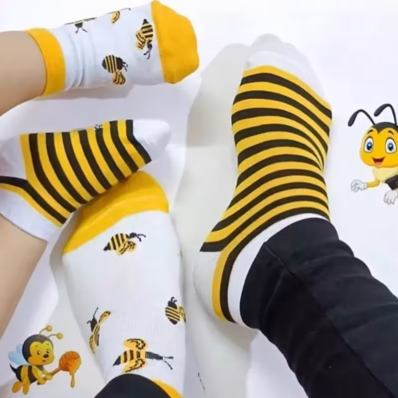 جوراب تا به تا ست مادر فرزندی زنبوری