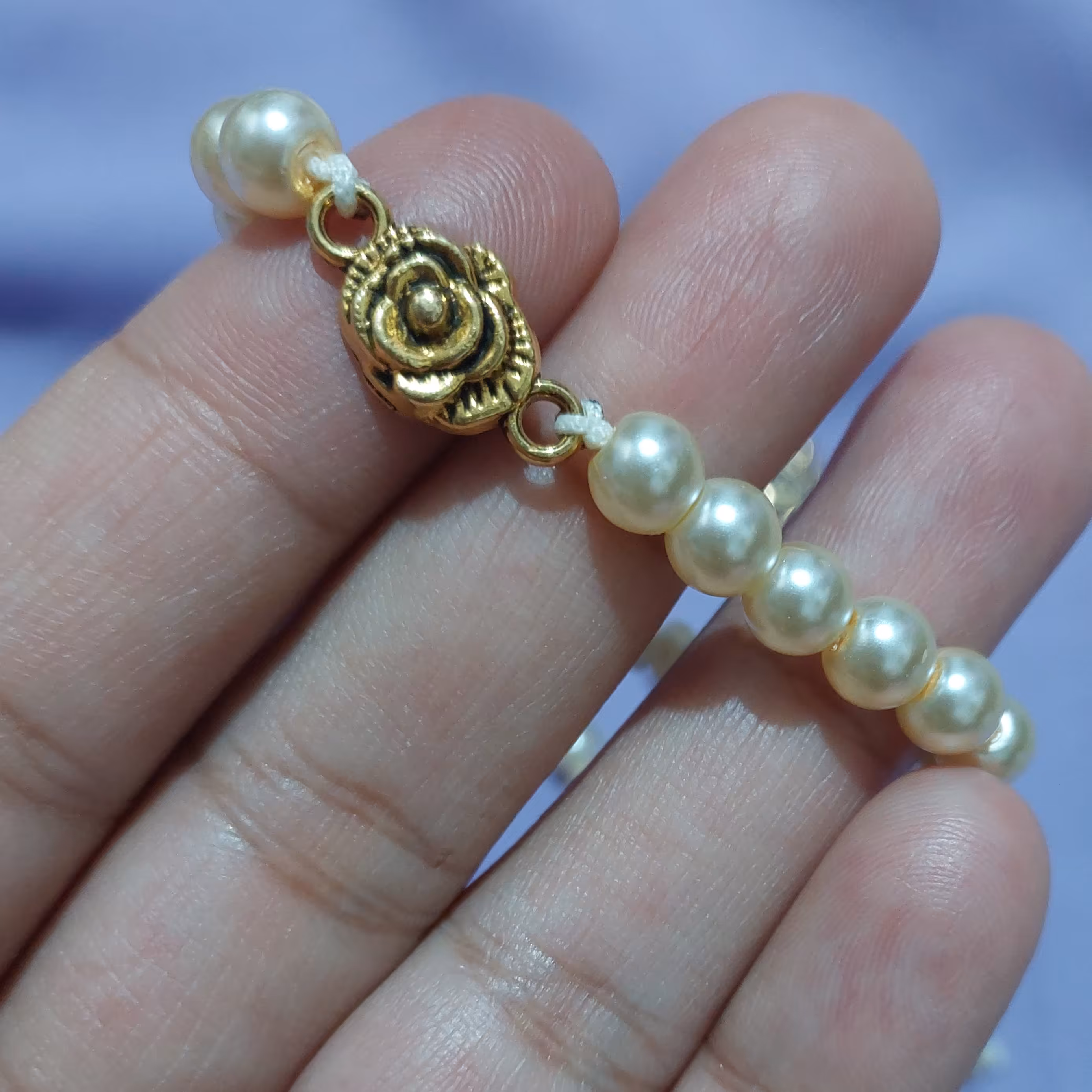 دستبند گل رز