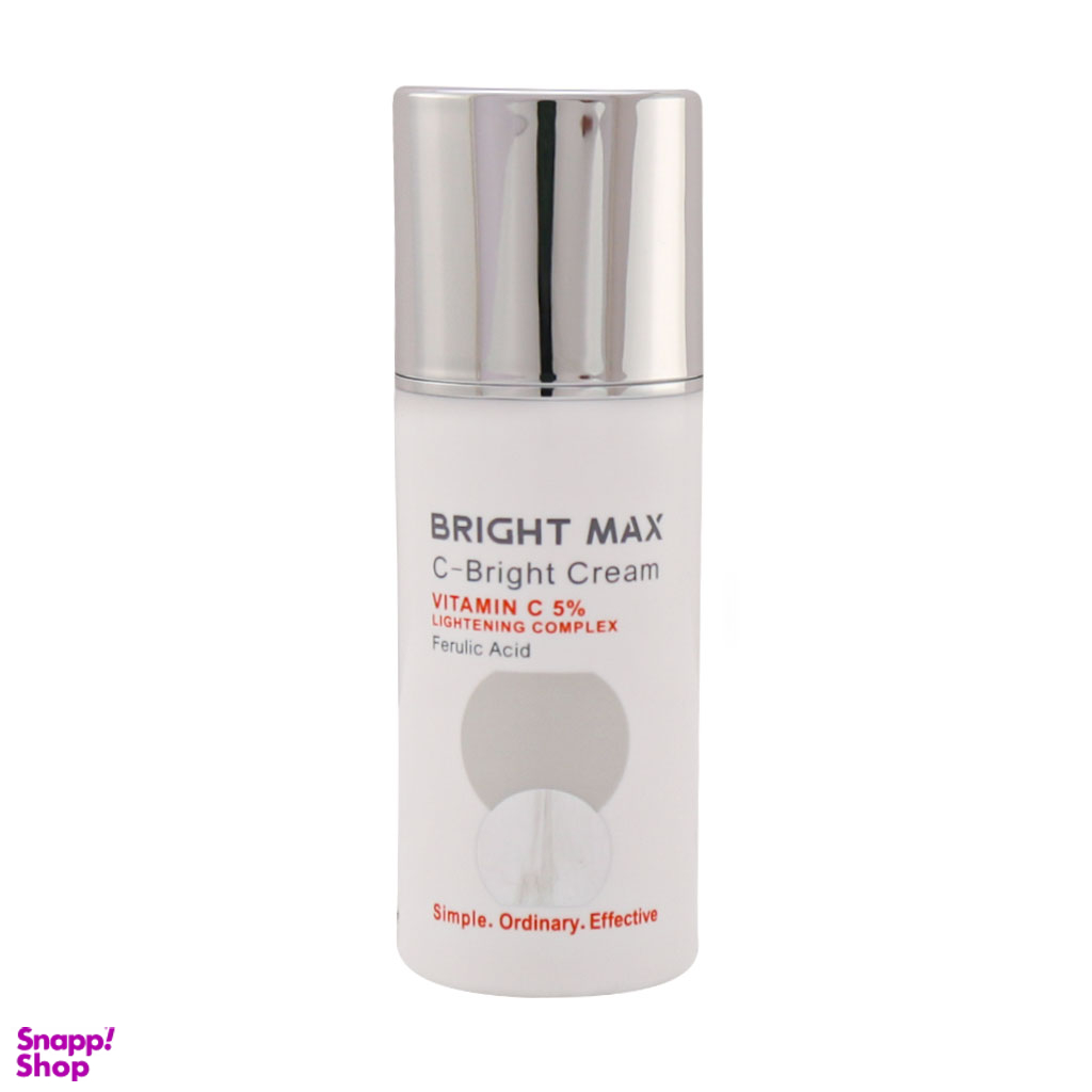 کرم روشن کننده پوست برایت مکس مدل C-Bright حجم 30 میلی لیتر