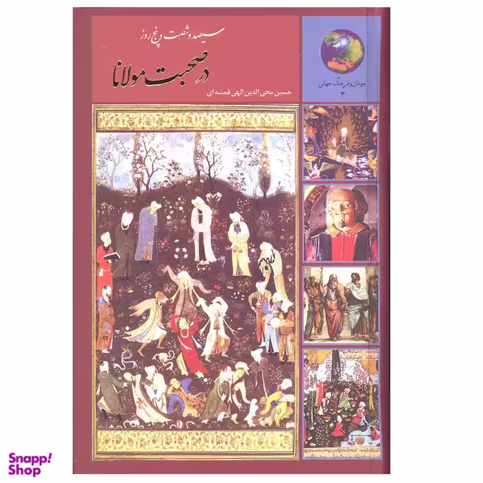 کتاب سیصد و شصت و پنج روز در صحبت مولانا اثر حسین محی الدین الهی قمشه ای انتشارات سخن