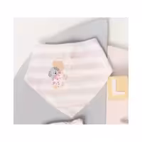 دستمال گردن دخترانه نوزاد طرح ویولت دانالو DANALOO