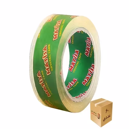 چسب پهن 90یارد کریستال ماتیسا سبز